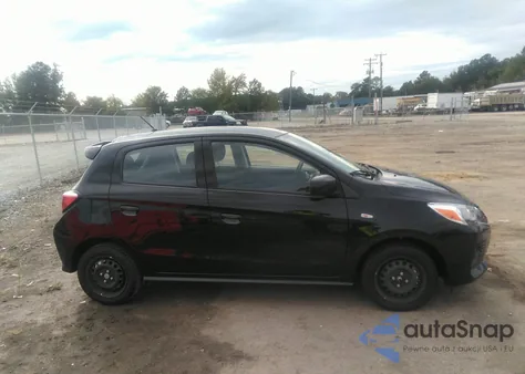 2024 Mitsubishi Mirage Es/Le z USA, uszkodzony, nr VIN ML32AUHJ3RH019525